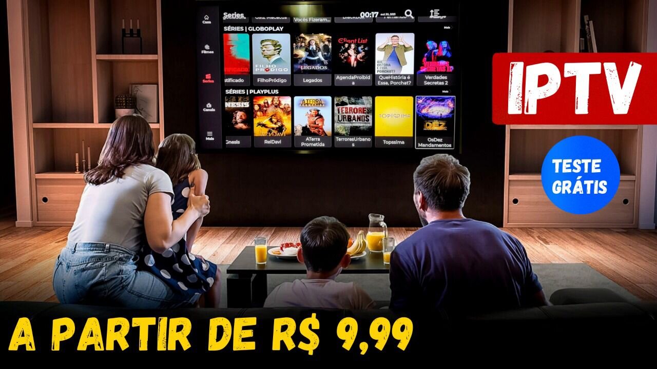 Teste IPTV E P2P Grátis 2024 - Planos por 10 reais mensal